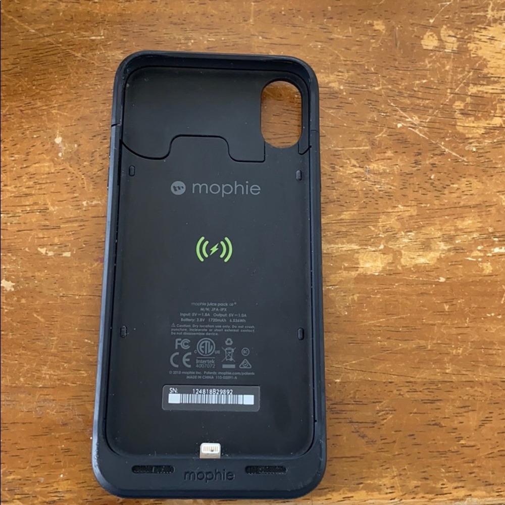 Mophie case for iPhone 10
